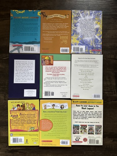Scholastic Chapter Books for Kids lot of 9 paperback books - Picture 5 of 8