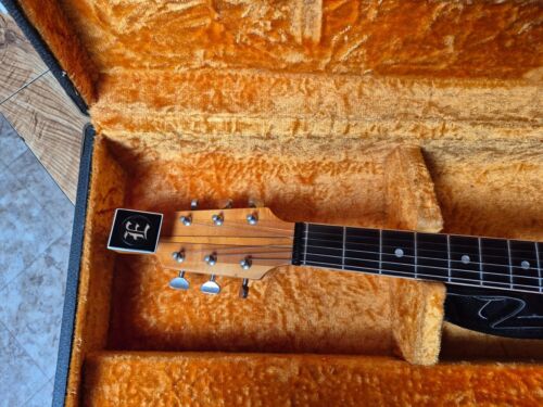 Chitarra vintage tutta originale 1964 Eko 395 6 corde corpo violino (rara) come nuova/custodia - Foto 16 di 17