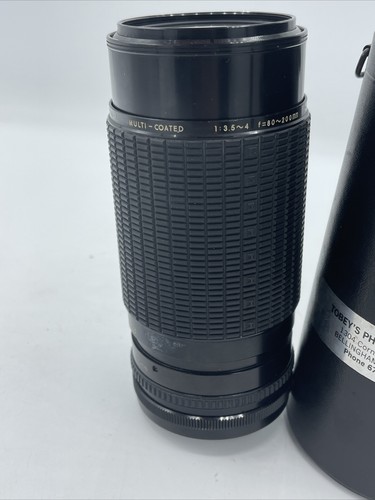 Sigma High-Speed Multi-Coated Lens For Konica 1:3.5~4 f=80~200mm W/ Accessories - Picture 8 of 24