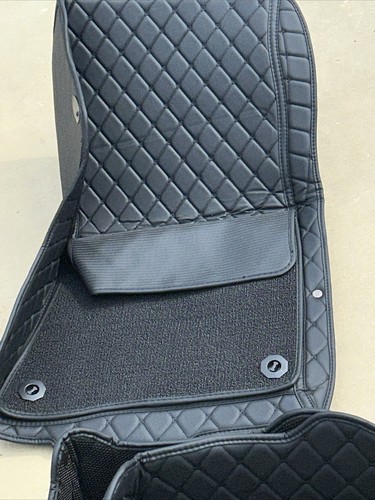 Luxury Car Floor Mats Liners For Ford Mustang 2015-2020 Front&Rear All Around - Picture 5 of 9