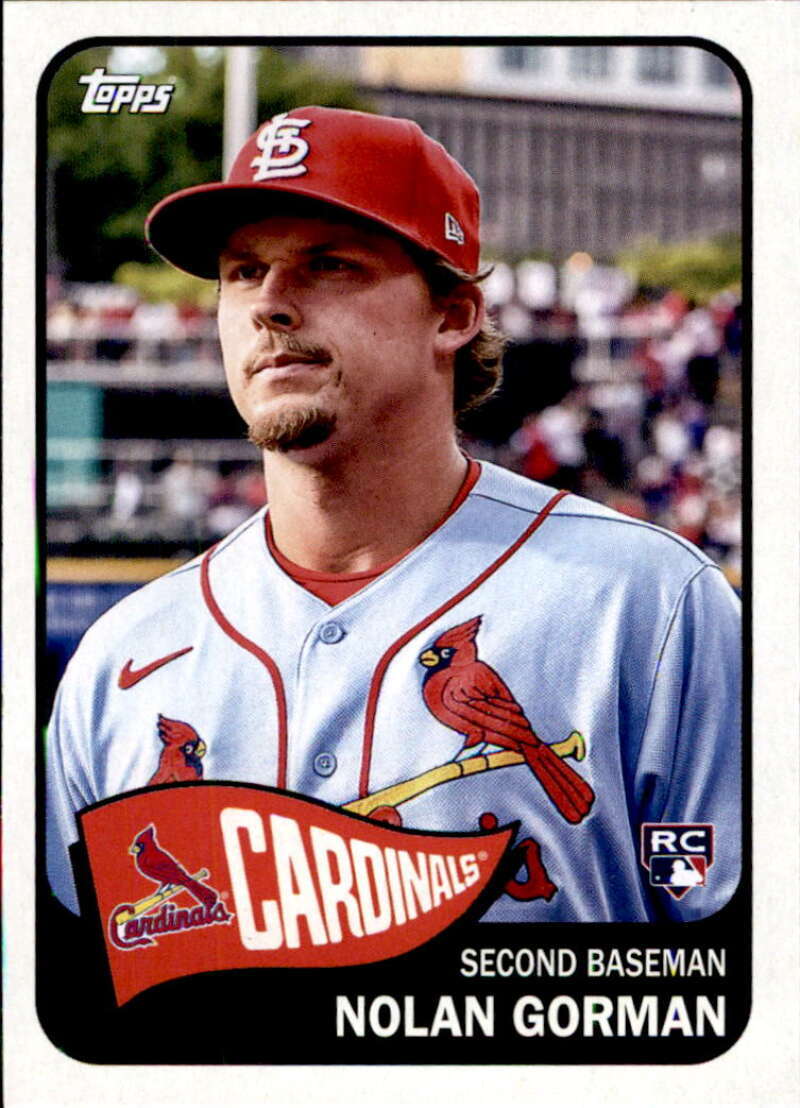 2023 Topps Archives #116 Nolan Gorman St. Louis Cardinals Rookie