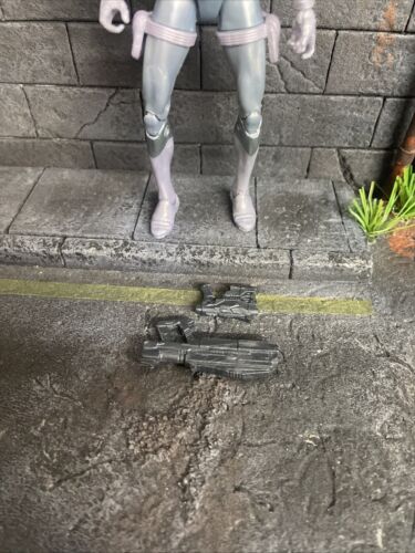 "Figura de acción Marvel Legends Silver Sable Kingpin BAF Wave 6""" - Imagen 3 de 8