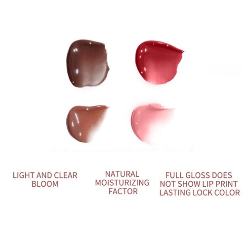 2x Lip Glaze Long-lasting Portable Hydrating Moisturize Gloss Non-sticky Makeup - Picture 3 of 17