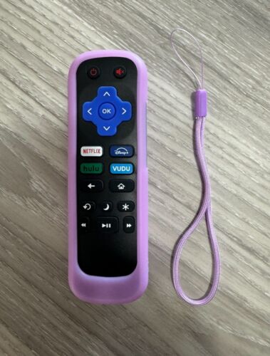 Remote Control+Silicone Cover for TCL/Hisense/Onn/Roku Series TV NETFLIX. - Picture 3 of 10