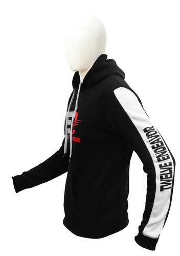 Herren Fleece Pullover Hoodies Oberteil uni Kapuze leichtes Sweatshirt - Bild 5 von 15