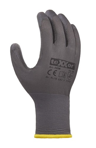 12 Paar Arbeitshandschuhe PU Montagehandschuhe Mechanikerhandschuh teXXor Herren - Bild 3 von 4
