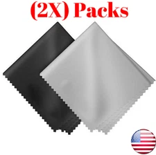 12"X12"  Microfiber Cleaner Cleaning Soft Cloth for Camera Lens Glasses(2 Pack)