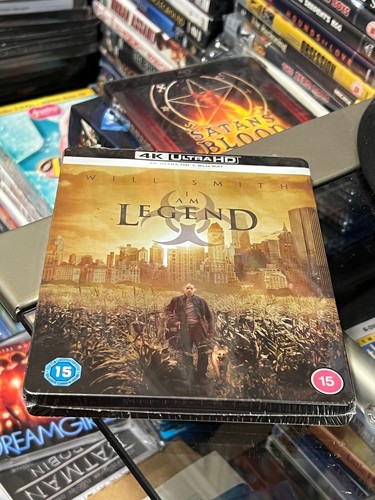 I Am Legend - Zavvi Exclusive 4K Ultra HD Steelbook (Includes Blu-ray) NEW! - Picture 6 of 10