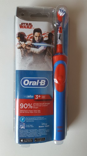 Braun-Oral B Elektrische Zahnbürste, f. Kinder ab 3 Jahren, im Star Wars Design - Bild 1 von 2