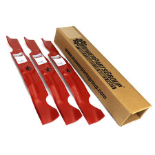  3 Blades Compatible With Cub Cadet 50" LTX SLT 1050 1550 742-04053