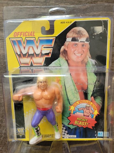 WWE WWF Hasbro Owen Hart Figure...