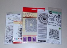 Lot of Die  Stamp Sets - Sizzix, Recollections, Simply Defined