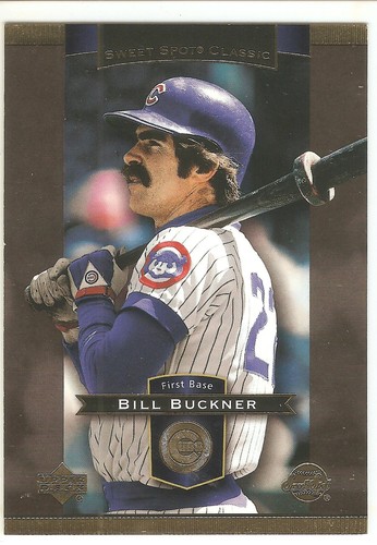 2003 SWEET SPOT CLASSICS BILL BUCKNER BASEBALL CARD #4