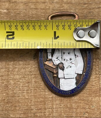 RARE Antique Enamel Angelica Jacket Co. Cooks & Linen Supply