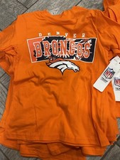 16/18 NFL Team Apparel Denver Broncos Children's Kids Short Sleeve T-Shirt XL