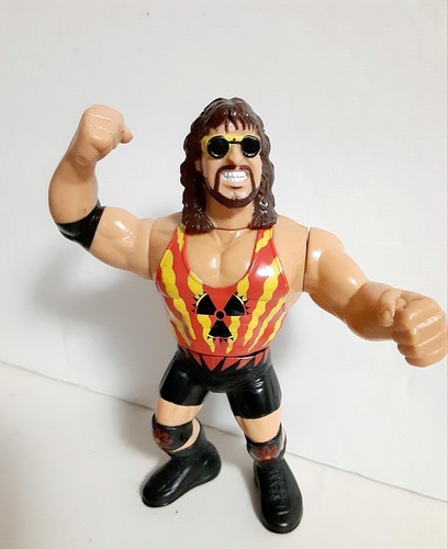 WWF Hasbro Adam Bomb Green Card Series 11 Loose 19...