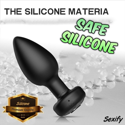Vibrating Anal Vibrator Butt Plug Dildo Remote Control Prostate Massager Sex Toy - Picture 22 of 24