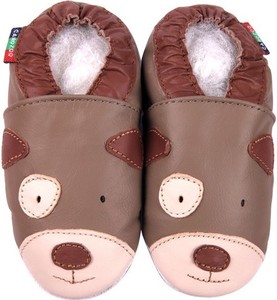 Boys Shoes Soft Sole Leather Baby /& Toddler Booties ExcavatorOceanblue 18-24M