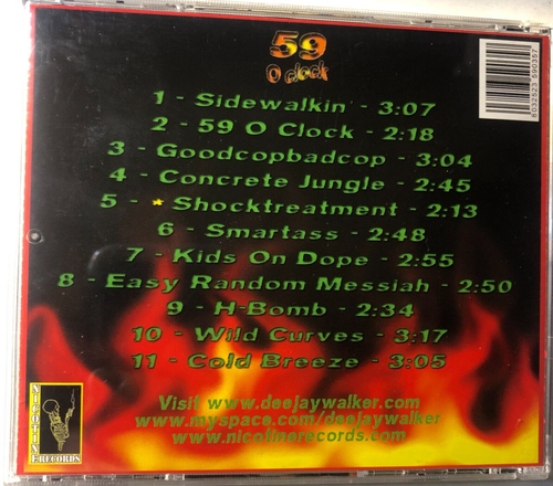 59 O'Clock by Dee Jaywalker (CD 2010, Nicotine Records) import - Picture 2 of 2
