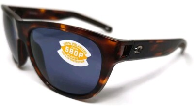Costa Bayside 06S9015 Sunglasses - Tortoise/Gray 580P Lens