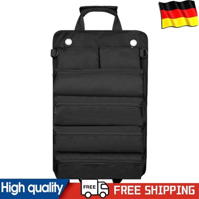 Rolled Pliers Wrench Bag Multi-Pocket Tool Roll for Car Automotive Motorcycle
