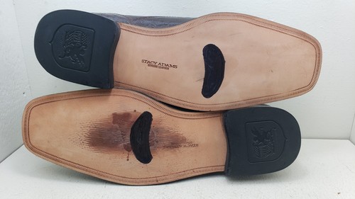 Stacy Adams Men’s Dressing Brown Slip On Shoes Size:12 M - Picture 8 of 13