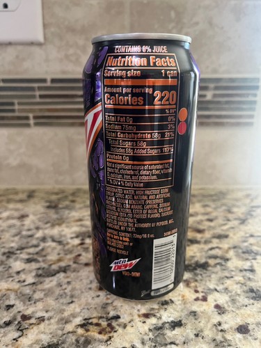 VooDew Limited Edition Mountain Dew Mystery Halloween Flavor 2019 2020 2021 16oz - Bild 3 von 7