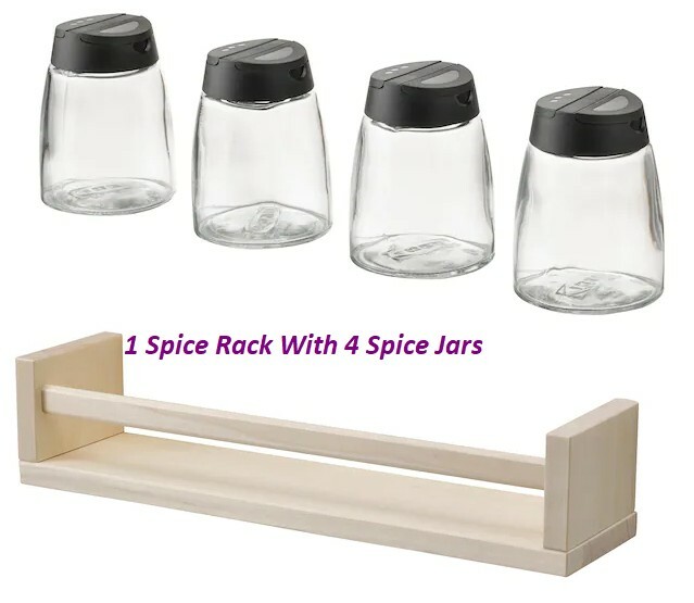 Ikea 400.701.85 Bekvam Spice Rack, Birch, Set of 4 by Ikea 14 Brilliant Ways People Use IKEA Spice Racks