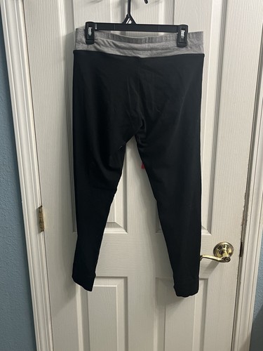 Pantalone yoga ROSA victoria secret taglia large nero grigio rosa coulisse - Foto 4 di 4