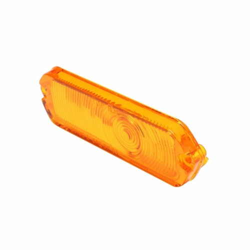 New Pair Of Amber Parking Light Lens Trim Parts Fits 1963 Bel Air A2438 - Picture 3 of 3