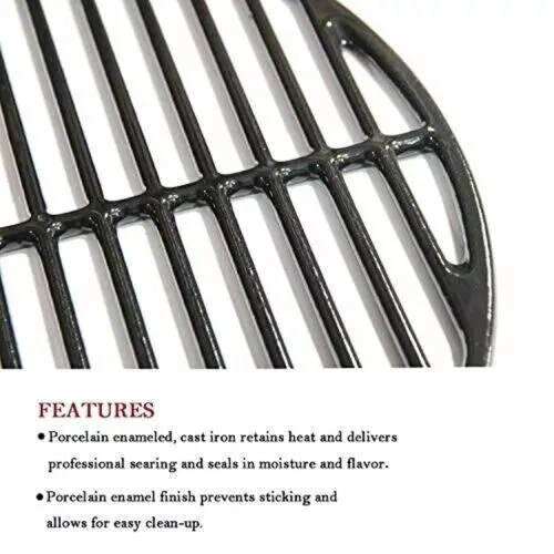 BBQ Cooking Grate 18 3/16" for Large Big Green Egg Vision Grill Kamado Charcoal