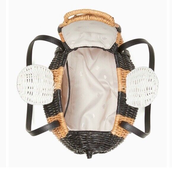 Kate Spade New York Down the Rabbit Hole Wicker Bumble Bee Kate Spade New York Down the Rabbit Hole Wicker Bumble Bee