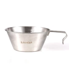 Camping Sierra Cup 500ml Measuring Cup Bowl for Outdoor Camping Backpacking F4E4
