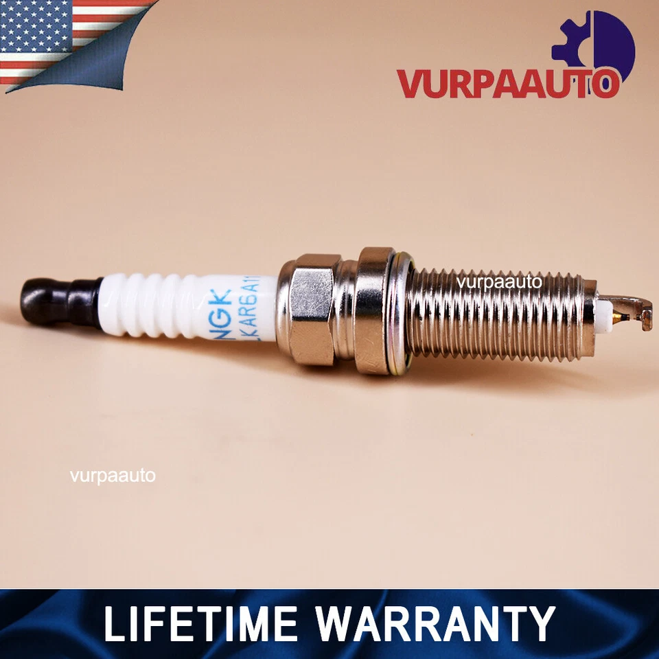 4x Bujías de iridio NGK 22401-JA01B para Nissan Altima Rogue Sentra DILKAR6A11 Foto 4 de 4