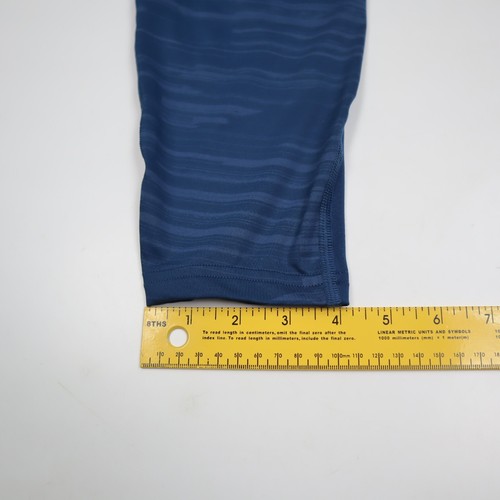 Under Armour YMed Blue Gray Fitted Base Layer Leggings BOYS GIRLS Heat Gear - Picture 7 of 9