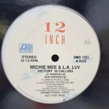 Michie Mee & L.A. Luv Victory Is Calling 12" Vinyl Record Single