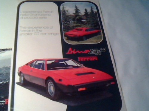Verkaufsprospekt Ferrari Bertone Gino 308gt4 - Bild 8 von 9