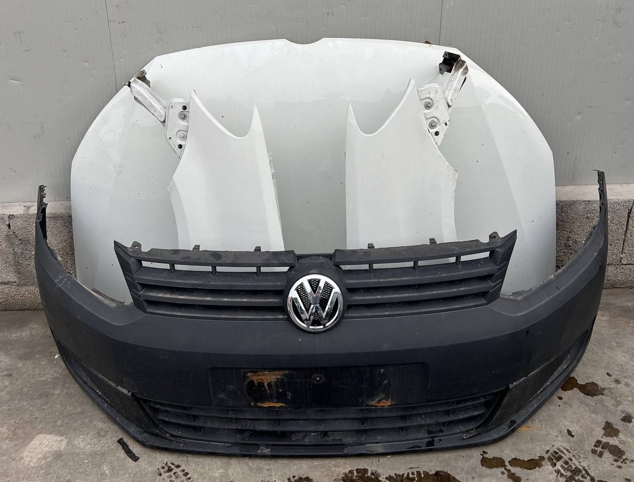 Muso completo musata Volkswagen caddy 2011 2.0bz supporto ventola crepato