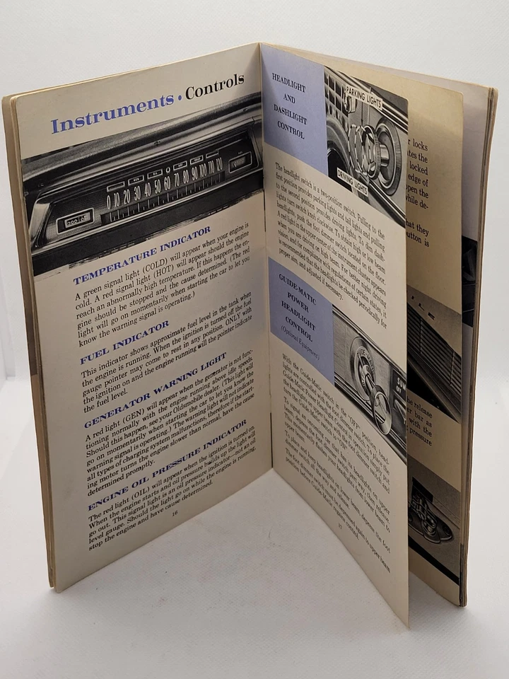 Oldsmobile Ninety Eight Super 88 Dynamic 88 Starfire 1962 manual original Foto 3 de 4