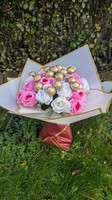 Chocolate Ferrero Rocher Bouquet Sweet Flowers Hamper Any Occasion Gift
