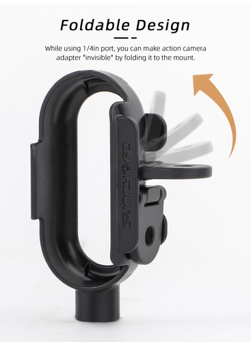 For Insta360 GO 3S Bezel Thumb Camera Adapter Expansion Quick Release Accessory - Picture 7 of 14
