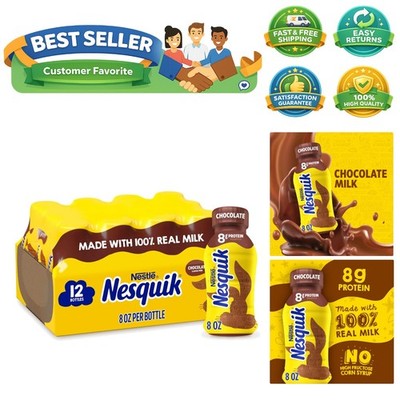 Chocolate Lowfat Milk Ready to Drink 12 Pack of 8 fl oz Packaging May Vary