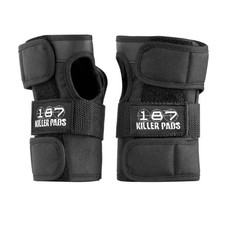 187 Killer Pads Wrist Guards Black Skateboard