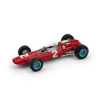 Ferrari 158 J.Surtees 1964 N.2 Winner Italy GP With Pilote 1:43 Brumm Formula 1