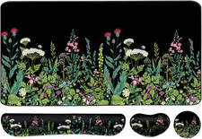 Keyboard Mouse Pad Set, Extended Mouse Pad Keyboard Wrist Rest Support, Memory F