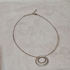 estate necklace. I am not a jeweler. so this is being sold as costume jewelry.