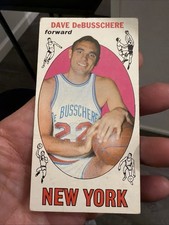 1969-70 Topps #85 Dave DeBusschere RC Rookie New York Knicks Crease