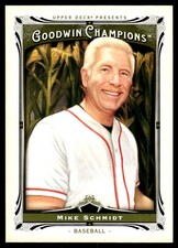 Mike Schmidt 2013 Upper Deck Goodwin Champions #142 MLB READ FREE SHIPPING