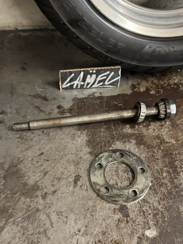 86-99 Harley Softail Rev Tech 16x3.5 Front - 16x5 Rear Wheel w/ 70T Pulley Nice - Picture 6 of 21