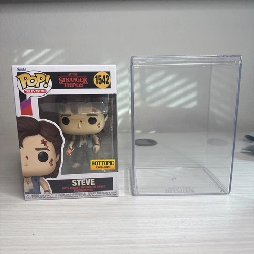 Funko Pop! Vinyl: Stranger Things - Steve - Hot Topic (Exclusive) #1542 BB4